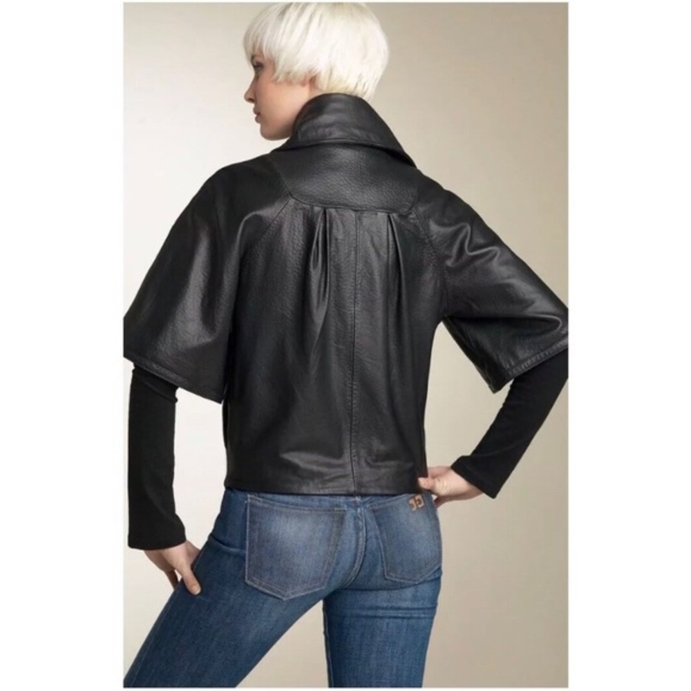 Sheri Bodell 100% Lamb Leather Jacket - Picture 2 of 4